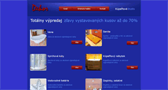 Desktop Screenshot of dekor.sk